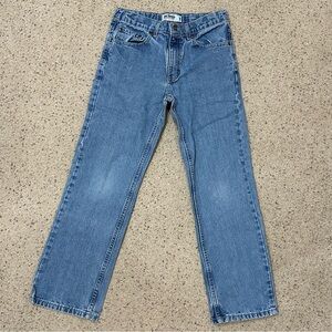 Boys Size 14 Regular - Urban Pipeline Jeans - Relaxed Straight Adjustable Waist